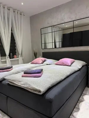 Ein Bett oder Betten in einem Zimmer der Unterkunft Apartment SaGo 2