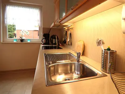 Küche/Küchenzeile in der Unterkunft Wohnung in Braunlage nahe Wurmberg Skilift