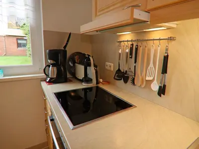 Küche/Küchenzeile in der Unterkunft Wohnung in Braunlage nahe Wurmberg Skilift