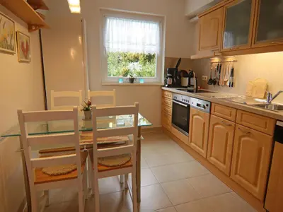 Küche/Küchenzeile in der Unterkunft Wohnung in Braunlage nahe Wurmberg Skilift