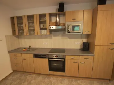Küche/Küchenzeile in der Unterkunft Ferienwohnung im Haus Schiefertal, Wieda