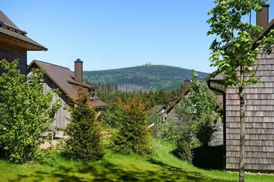 Naturlandschaft in der Nähe des Ferienhauses