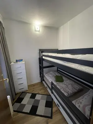 Ein Bett oder Betten in einem Zimmer der Unterkunft Auszeit 376 Sauna/Hallenbad