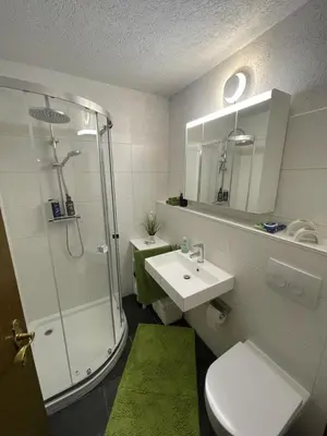Ein Badezimmer in der Unterkunft Auszeit 376 Sauna/Hallenbad