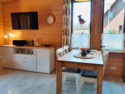 Küche/Küchenzeile in der Unterkunft Feriendorf Blauvogel BV 56