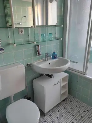 Ein Badezimmer in der Unterkunft Ferienwohnung Ilse