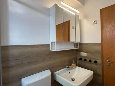 Ein Badezimmer in der Unterkunft Apartment for 4 Guest near Harz Mountains