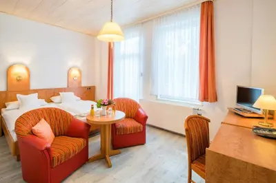 TV/Unterhaltungsangebot in der Unterkunft Hotel Flora