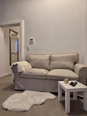 Ein Sitzbereich in der Unterkunft Ferienwohnung Altstadt Goslar