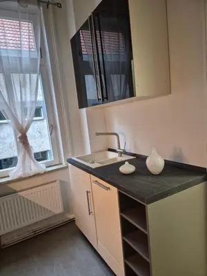 Küche/Küchenzeile in der Unterkunft Ferienwohnung Altstadt Goslar