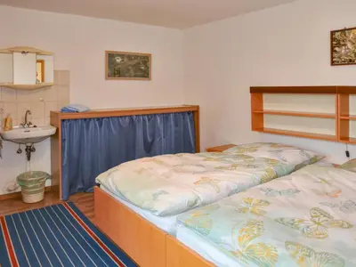 Ein Bett oder Betten in einem Zimmer der Unterkunft Suental