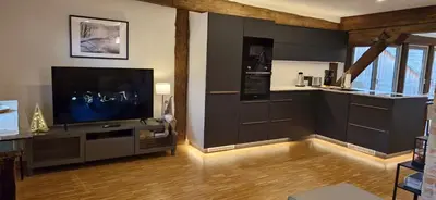 TV/Unterhaltungsangebot in der Unterkunft Apartments in der Barockscheune