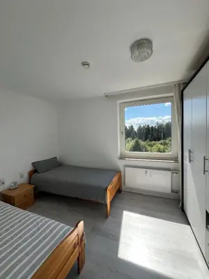 Ein Bett oder Betten in einem Zimmer der Unterkunft Bocksberg Horizont