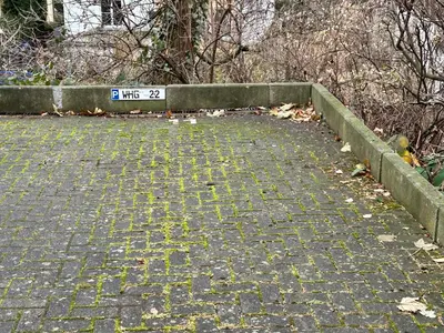 Ein Garten an der Unterkunft Ferienwohnung Vollmer