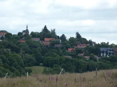 Naturlandschaft in der Nähe des Ferienhauses