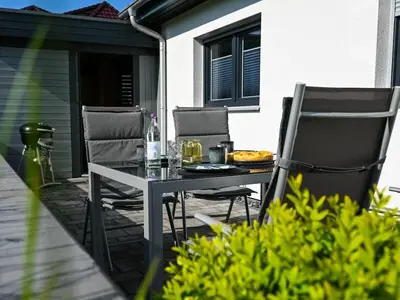 Ein Sitzbereich in der Unterkunft Holiday home in the Harz Mountains with 3 bedrooms