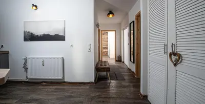 Grundriss der Unterkunft Gemütliches Chalet-Apartment 