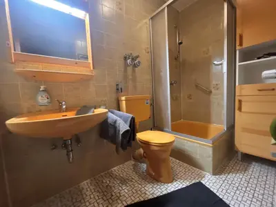 Ein Badezimmer in der Unterkunft Lillys Apartment