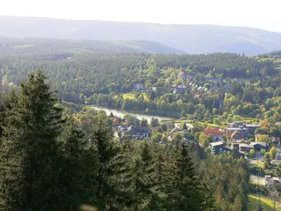 Naturlandschaft in der Nähe des Ferienhauses