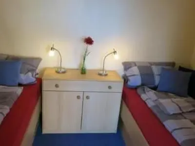 Ein Sitzbereich in der Unterkunft Apartment Harz by Interhome
