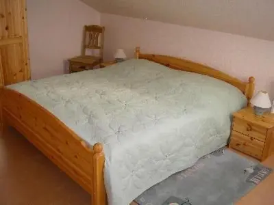 Ein Bett oder Betten in einem Zimmer der Unterkunft Holiday Home Silberbach II by Interhome