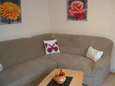 Ein Sitzbereich in der Unterkunft Apartment Jutta 3 by Interhome