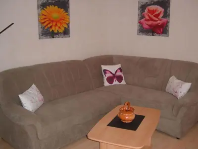 Ein Sitzbereich in der Unterkunft Apartment Jutta 3 by Interhome