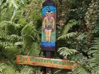 Ein Garten an der Unterkunft Holiday Home in Walkenried mit Schöner Terrasse by Interhome