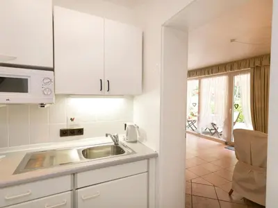 Küche/Küchenzeile in der Unterkunft Holiday Home in Walkenried mit Schöner Terrasse by Interhome