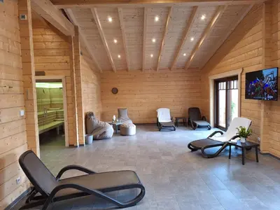 TV/Unterhaltungsangebot in der Unterkunft Holiday Home Blauvogel by Interhome