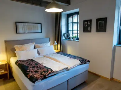 Ein Bett oder Betten in einem Zimmer der Unterkunft Apartment App-1 Speicherwerk by Interhome