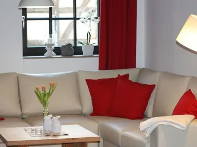 Ein Sitzbereich in der Unterkunft Apartment App-1 Speicherwerk by Interhome