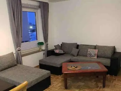 Ein Sitzbereich in der Unterkunft Apartment Gemütliche 4-Sterne-Wohnung in Braunlage by Interhome