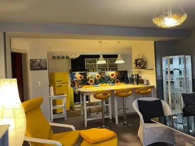Küche/Küchenzeile in der Unterkunft Apartment Das Spatzennest by Interhome