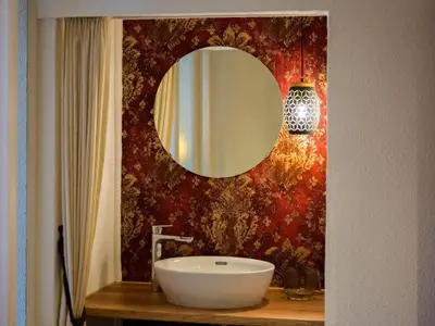 Ein Badezimmer in der Unterkunft Apartment Gemütliche Ferienwohnung in Goslar by Interhome