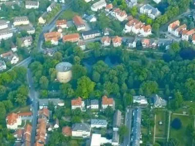 Blick auf Apartment Burg im Zwinger Burgfee by Interhome aus der Vogelperspektive