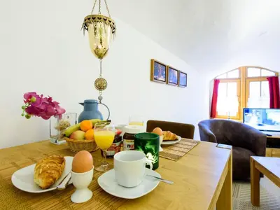 Essen in der Ferienwohnung oder in der Nähe