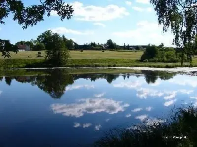 Naturlandschaft in der Nähe des Ferienhauses