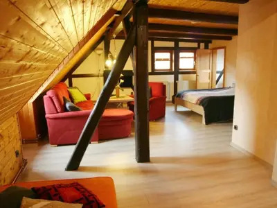Ein Bett oder Betten in einem Zimmer der Unterkunft Apartment Gästehaus Tröbs by Interhome