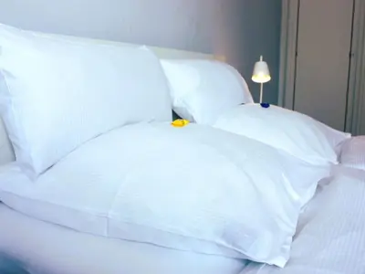 Ein Bett oder Betten in einem Zimmer der Unterkunft Apartment Wohlfühloase für Natur- und Gartenliebhaber by Interhome