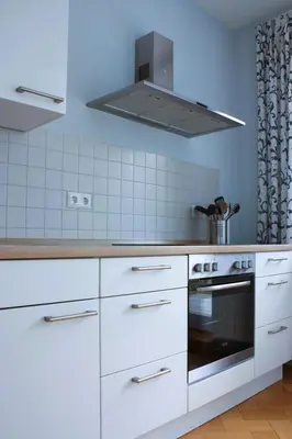 Küche/Küchenzeile in der Unterkunft Apartment Wohlfühloase für Natur- und Gartenliebhaber by Interhome
