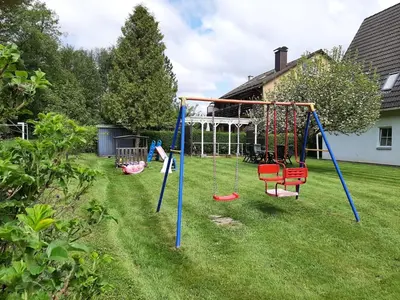 Ein Kinderspielbereich in der Unterkunft Apartment Fewo Stricker 31 by Interhome