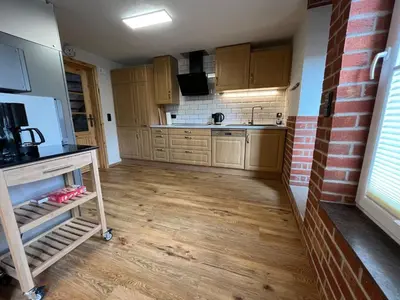 Küche/Küchenzeile in der Unterkunft Holiday Home Haus Molle by Interhome