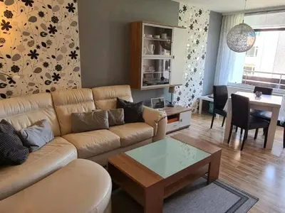 Ein Sitzbereich in der Unterkunft Apartment Fewo Jola 99952 by Interhome