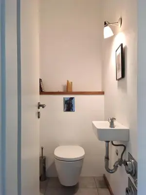 Ein Badezimmer in der Unterkunft Alexandra am Wald