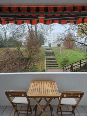 Ein Balkon oder eine Terrasse in der Unterkunft FM-Hahnenklee