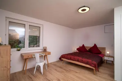 Ein Sitzbereich in der Unterkunft Designapartments Sportivo Maserati - Sennhütte 6