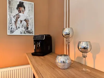 Getränke in der Unterkunft Ferienwohnung 
