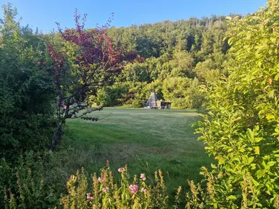 Naturlandschaft in der Nähe der Ferienwohnung
