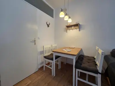Ein Sitzbereich in der Unterkunft Haus Jörn, Ferienapartments im Harz, Wieda